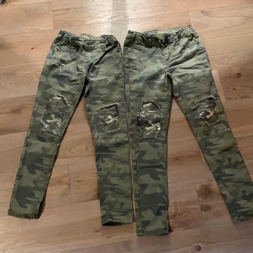 Camo jeans